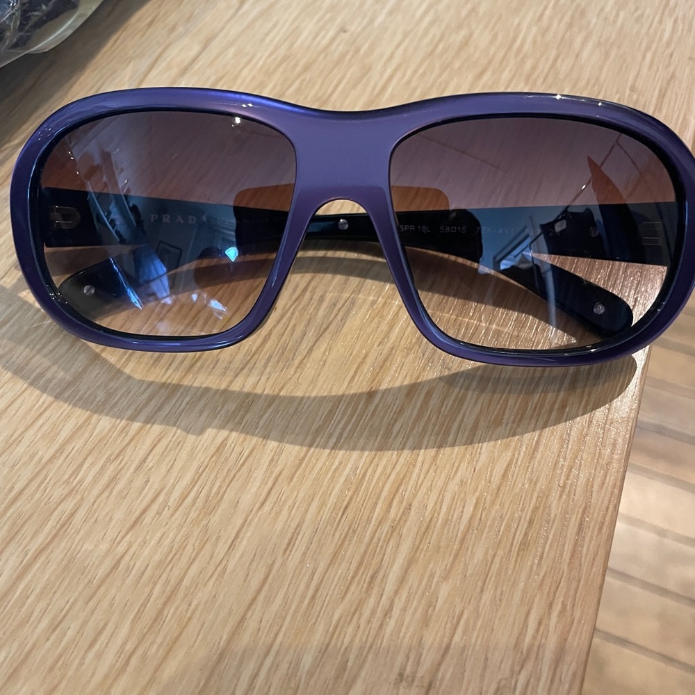 Purple Prada Sunglasses